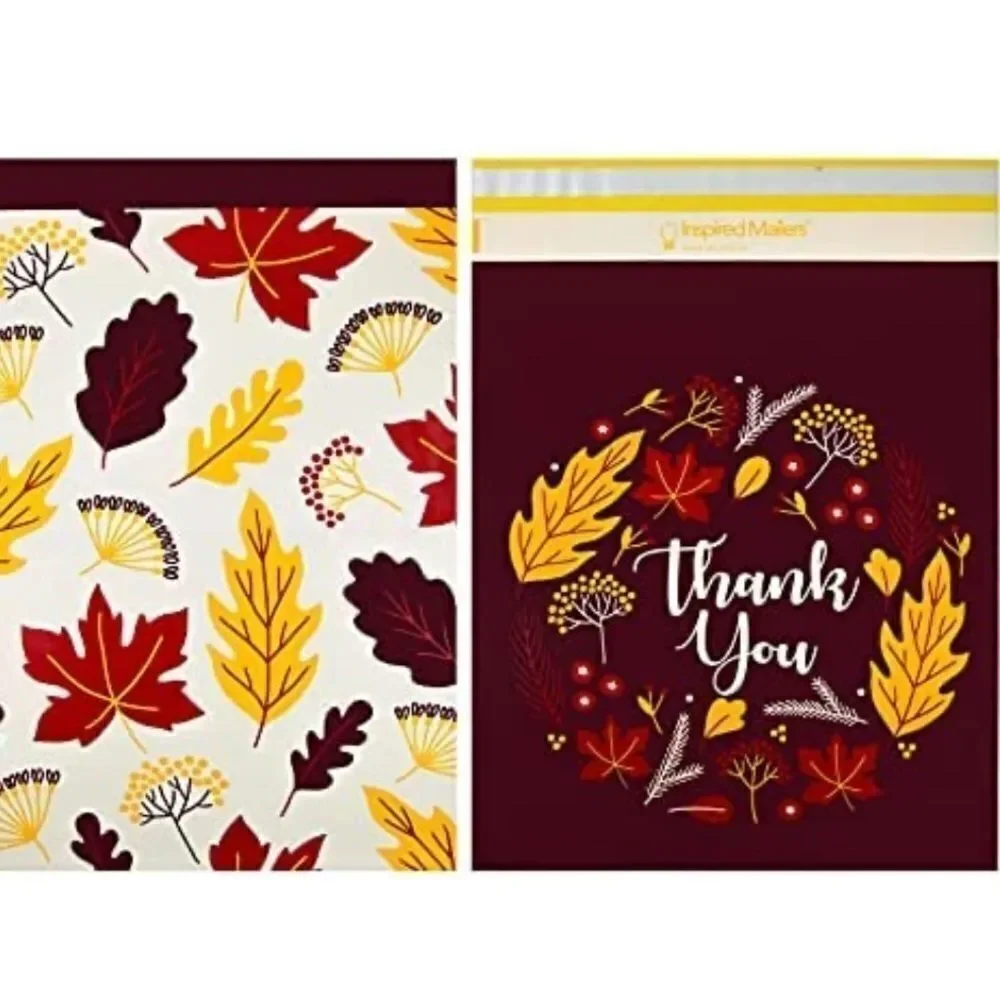 Poly Mailers MIX 35 pieces 6x9 10x13 14.5x19 35 stickers all 1.5” round